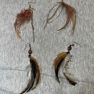 Feather Earrings